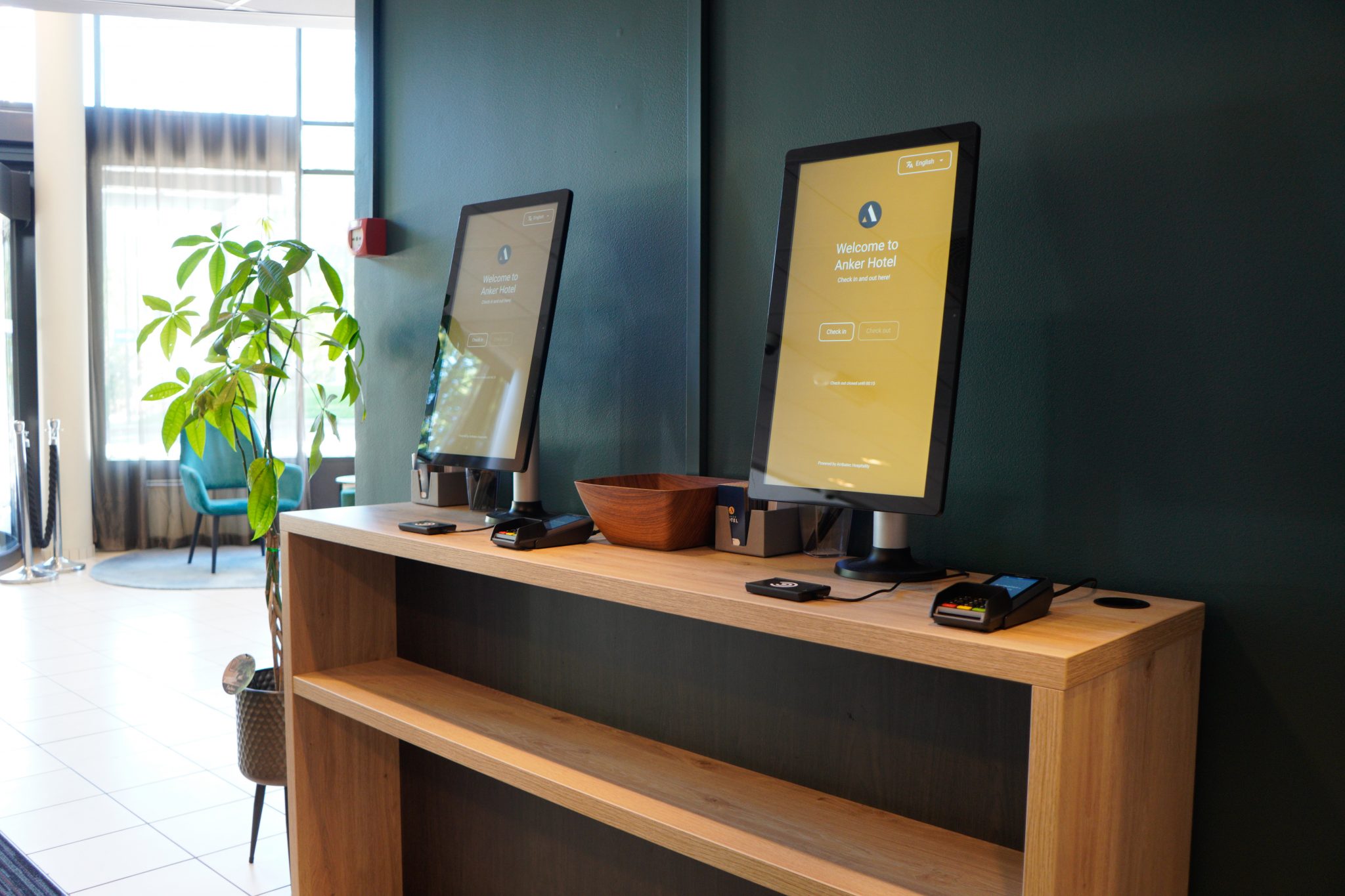 Anker Hotel meeting the future with self check-in