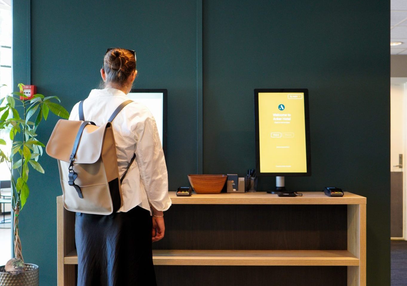 Anker Hotel meeting the future with self check-in
