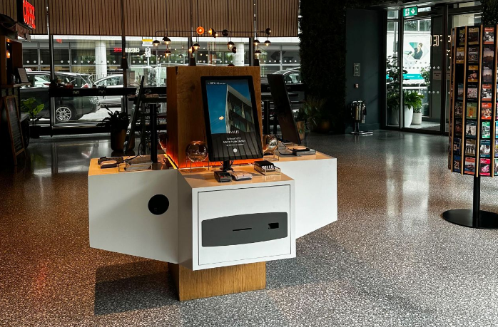 Hospitality products — Self-service kiosks at Marlin Hotel Dublin